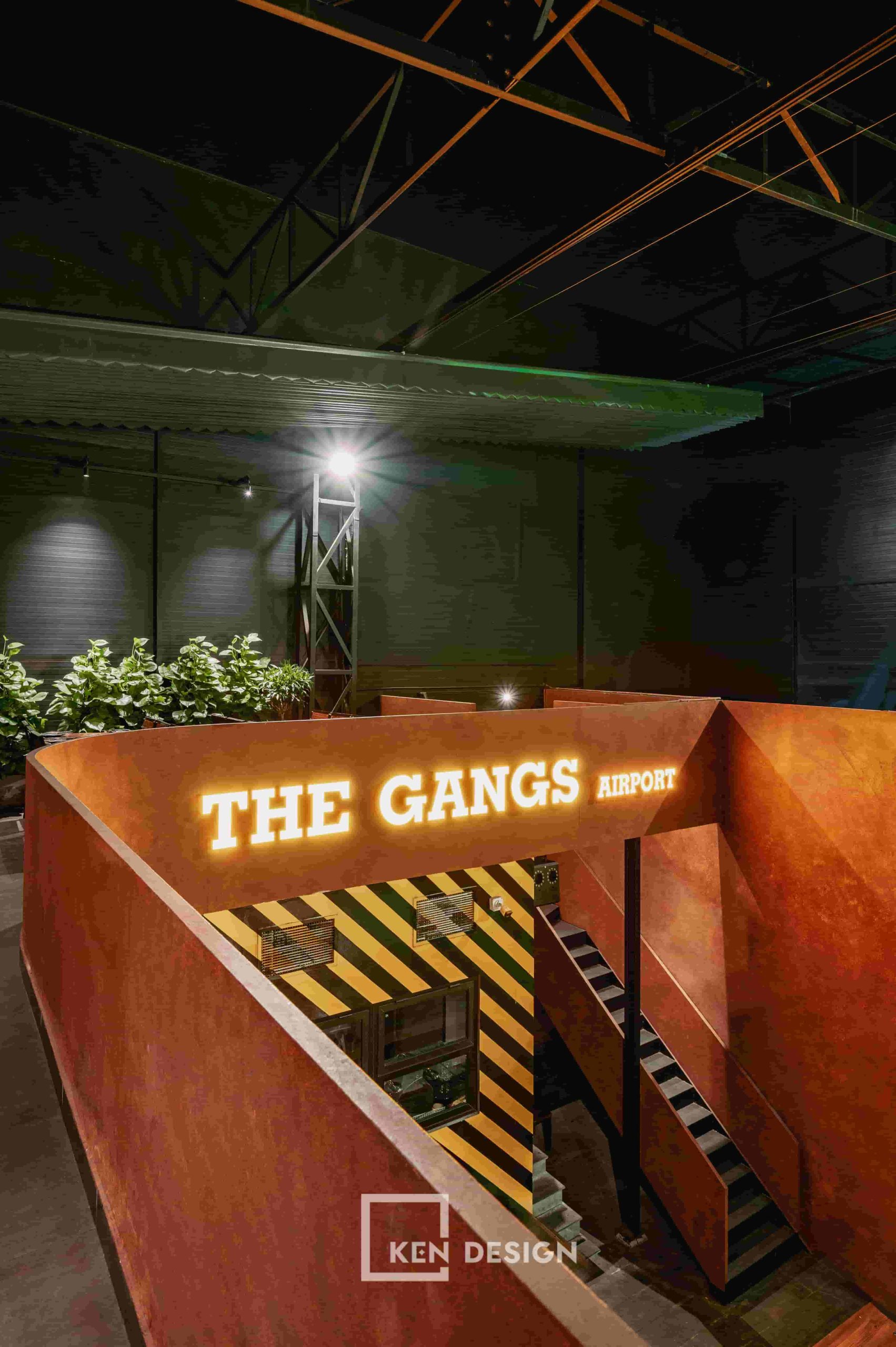 thi công nhà hàng The Gangs Airport thi công nhà hàng The Gangs Airport