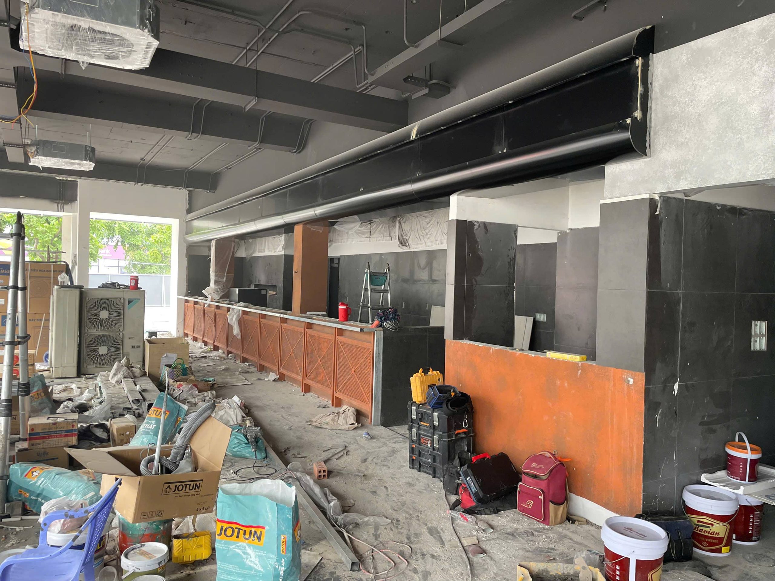 thi công nhà hàng The Gangs Airport thi công nhà hàng The Gangs Airport