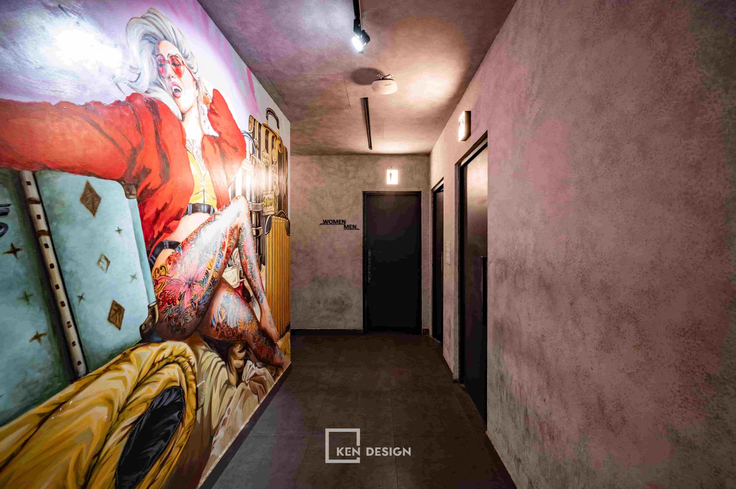 Thi công nhà hàng The Gangs Airport Thi công nhà hàng The Gangs Airport