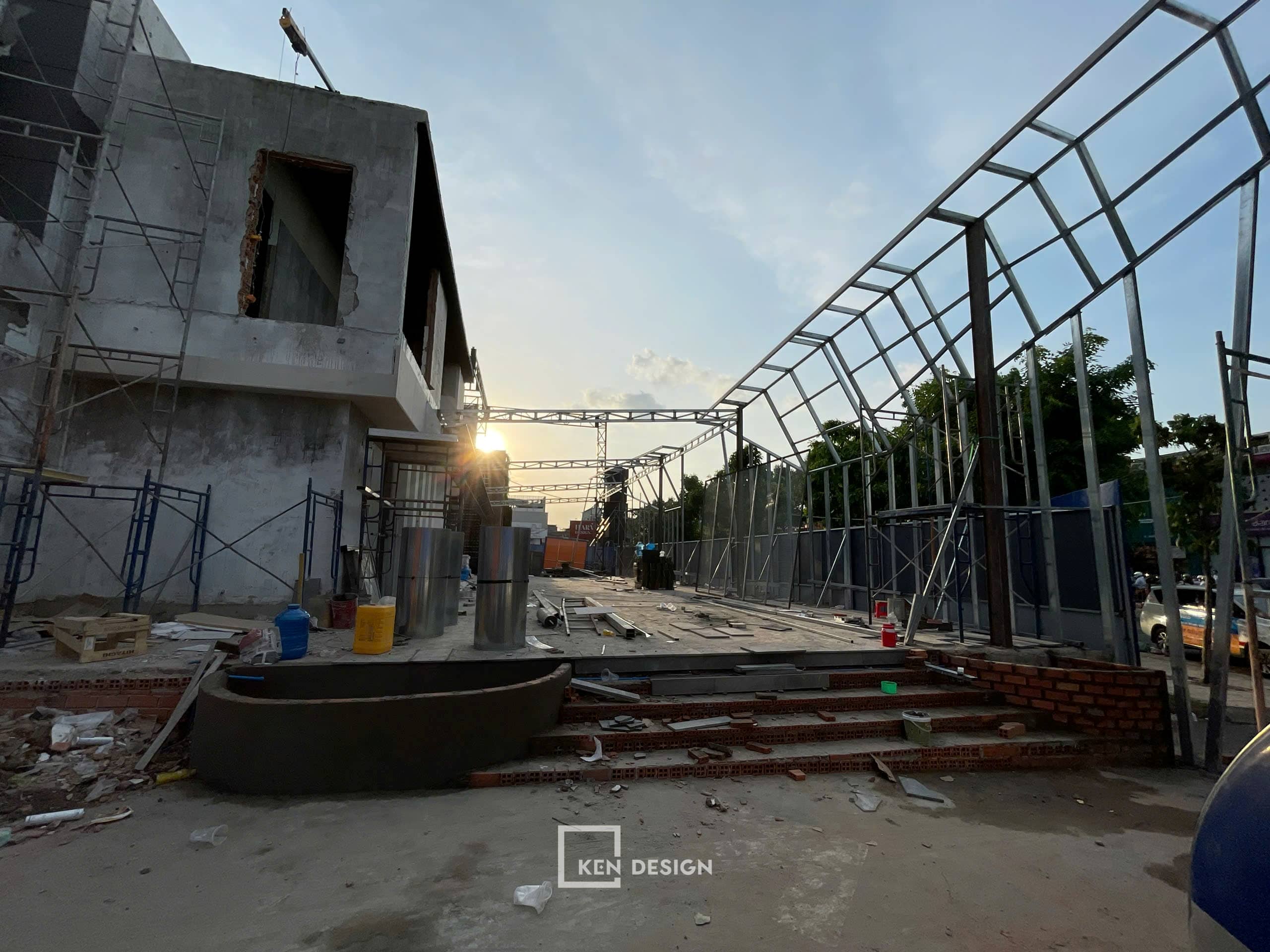 Thi công nhà hàng The Gangs Airport Thi công nhà hàng The Gangs Airport