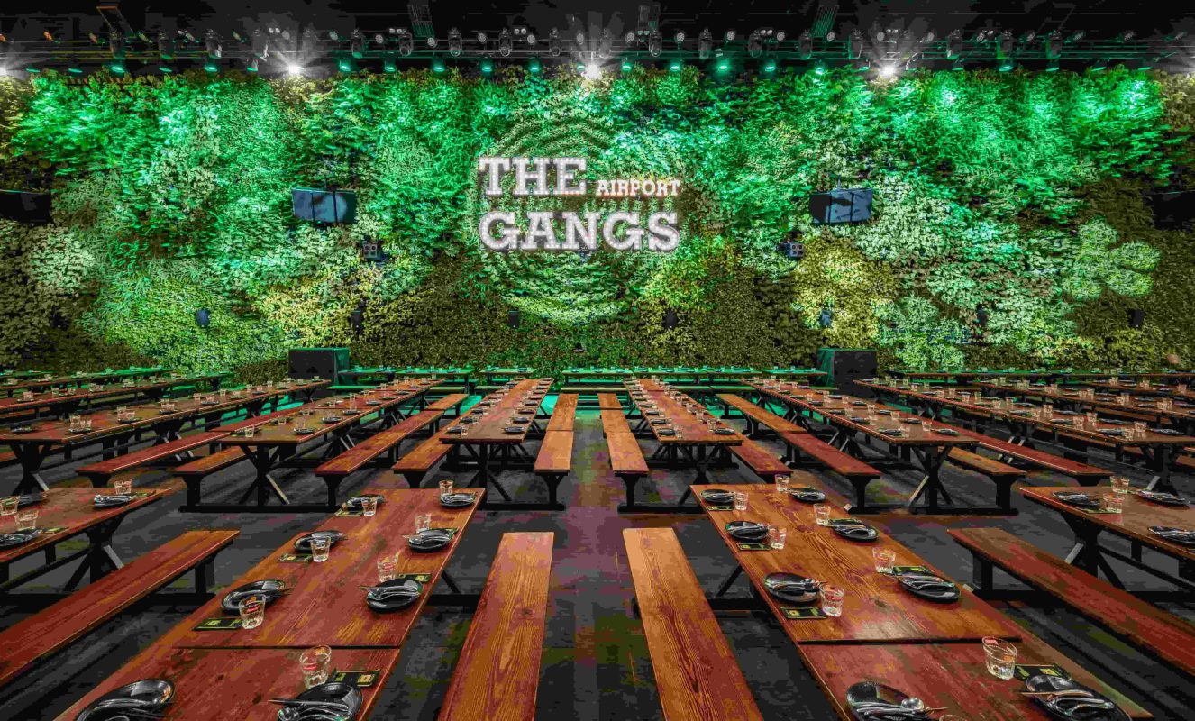 Thi công nhà hàng The Gangs Airport Thi công nhà hàng The Gangs Airport