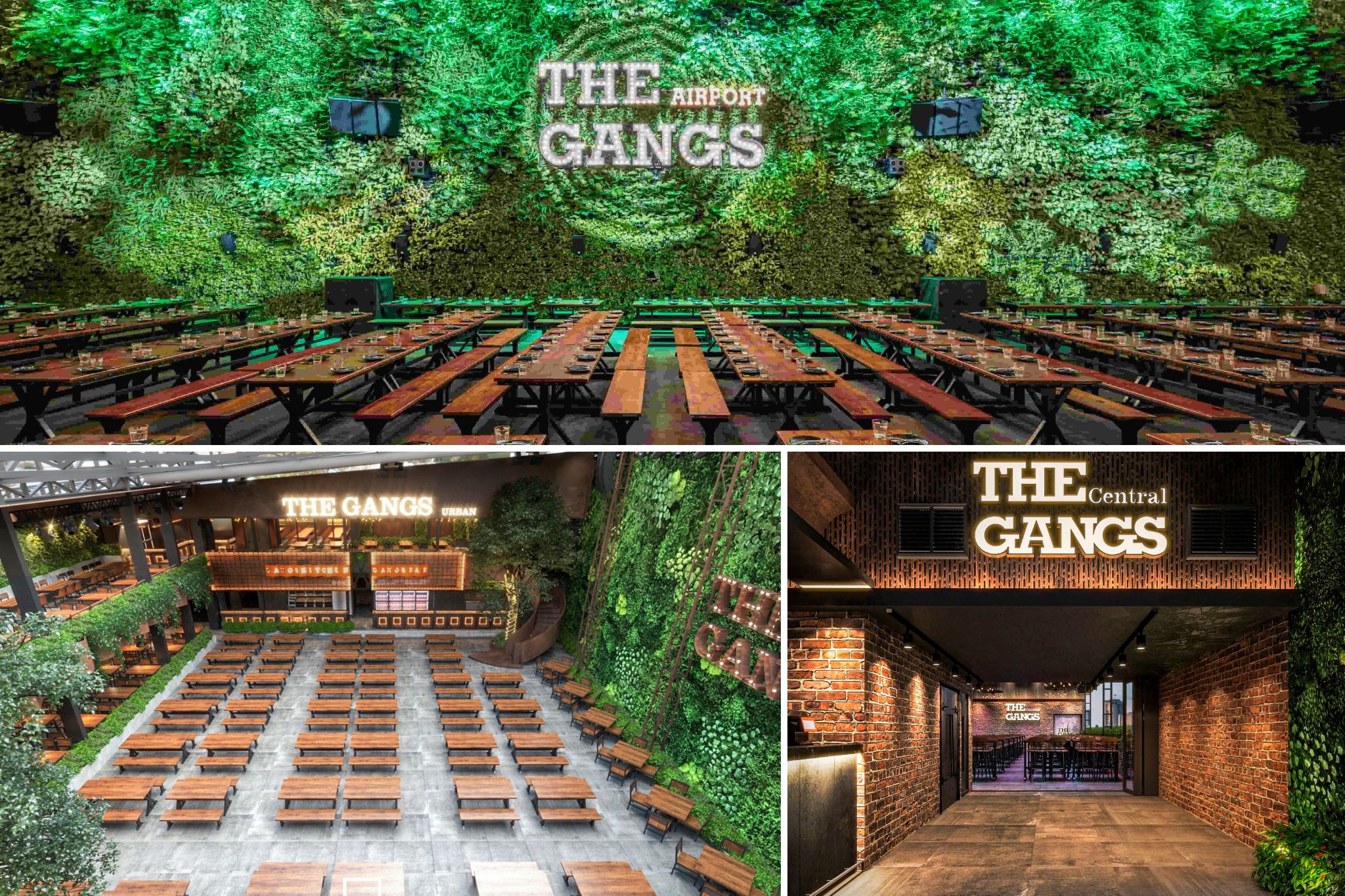 Thi công nhà hàng The Gangs Airport Thi công nhà hàng The Gangs Airport