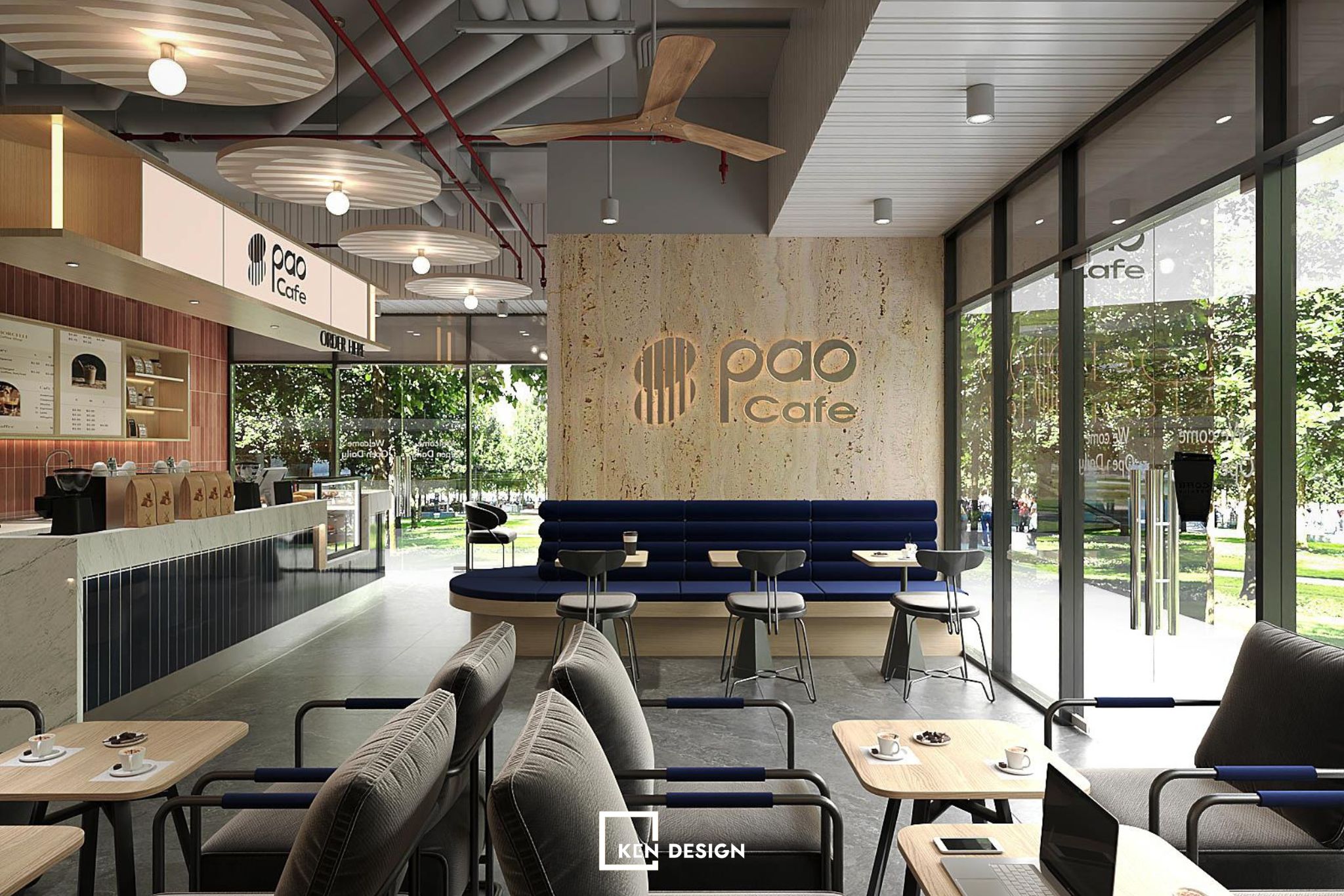 Thiet Ke Cafe Vinhome