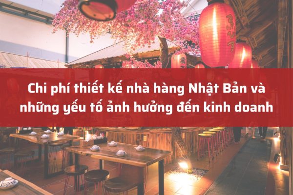 Thiết Kế Nhà Hàng Nhật Bản 2