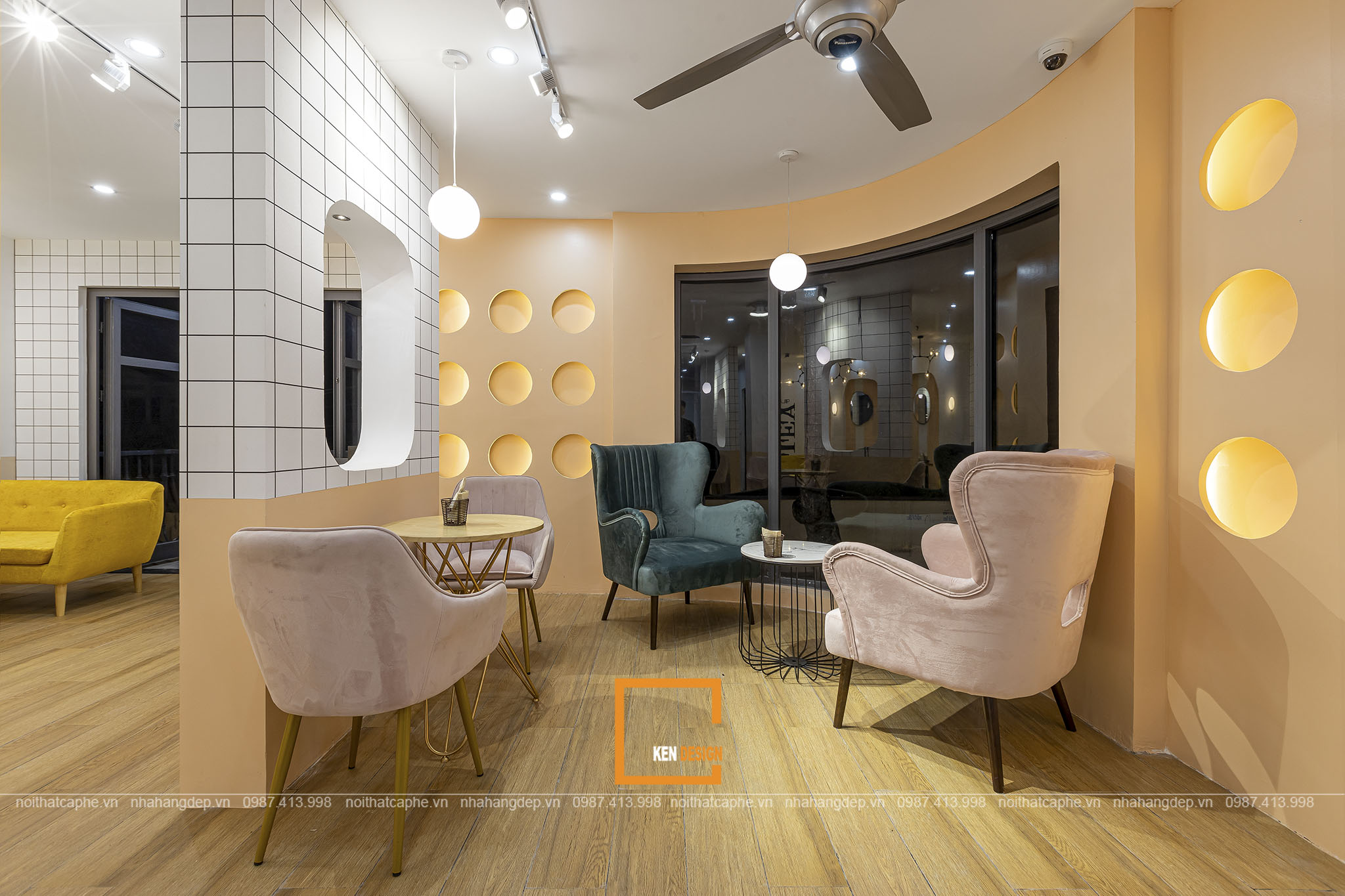 Thiet Ke Cafe Vincom Phu Tho 2