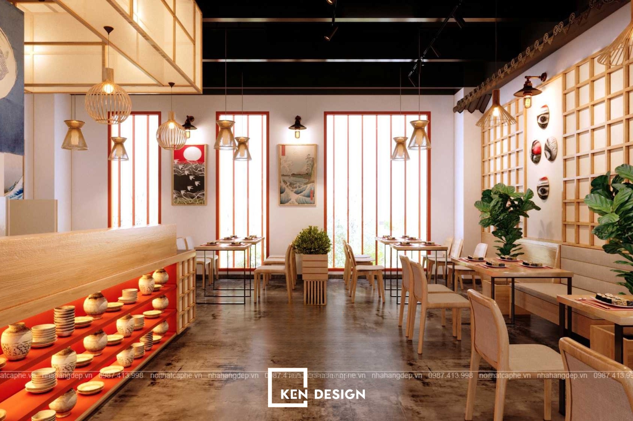 Thiet Ke Nha Hang Nhat (2)