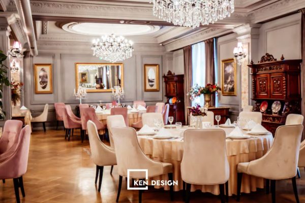 B&iacute; quyết thiết kế nh&agrave; h&agrave;ng Ch&acirc;u &Acirc;u sang trọng từ A - Z