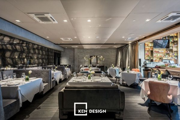 Thiết kế &aacute;nh s&aacute;ng nh&agrave; h&agrave;ng Minimal Luxury