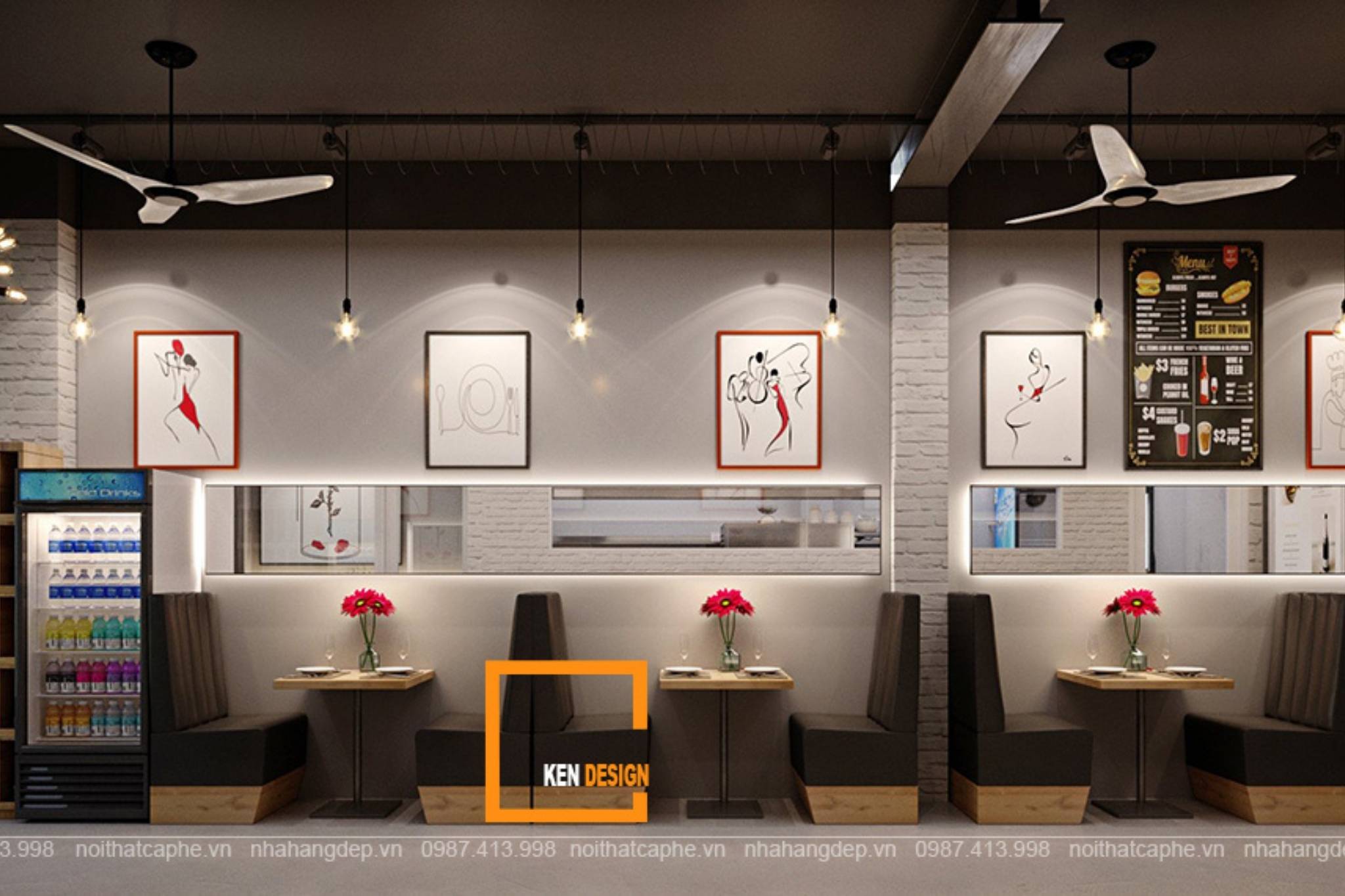 Kho Khan Mo Hinh Nha Hang Bistro