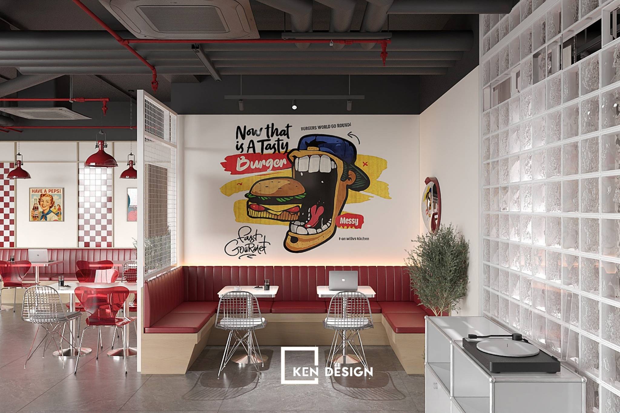 Thiet Ke Nha Hang Back Burger