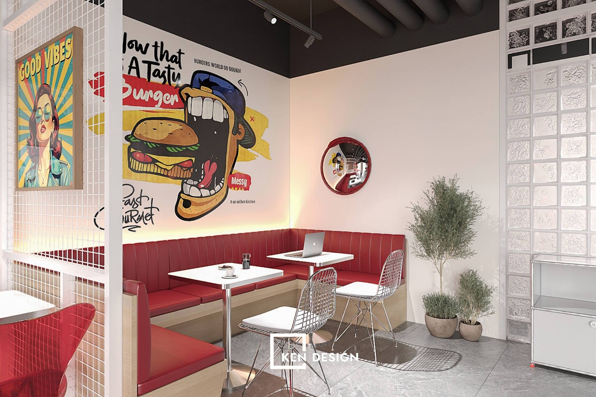 Thiet Ke Nha Hang Back Burger
