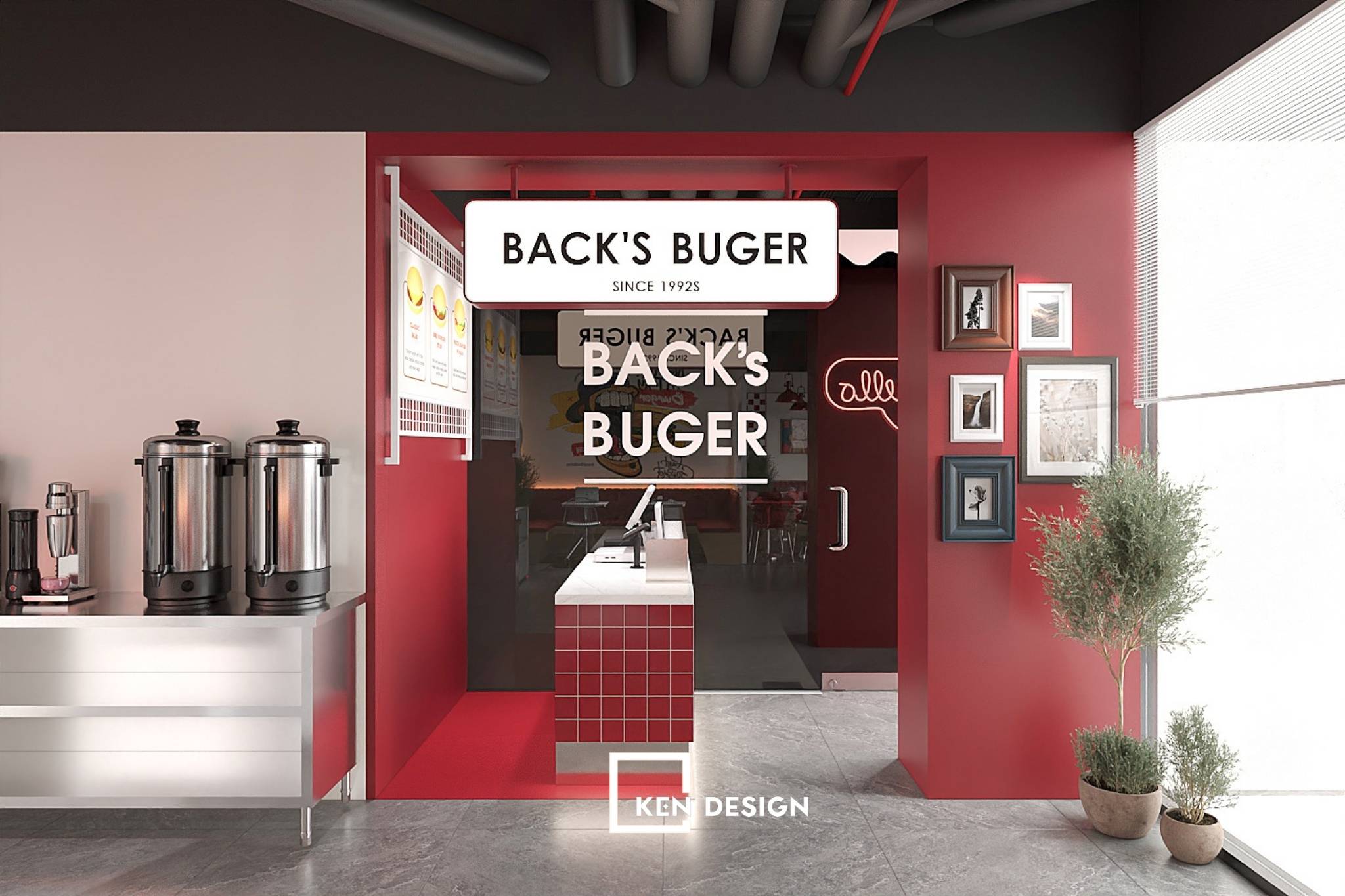 Thiet Ke Nha Hang Back Burger