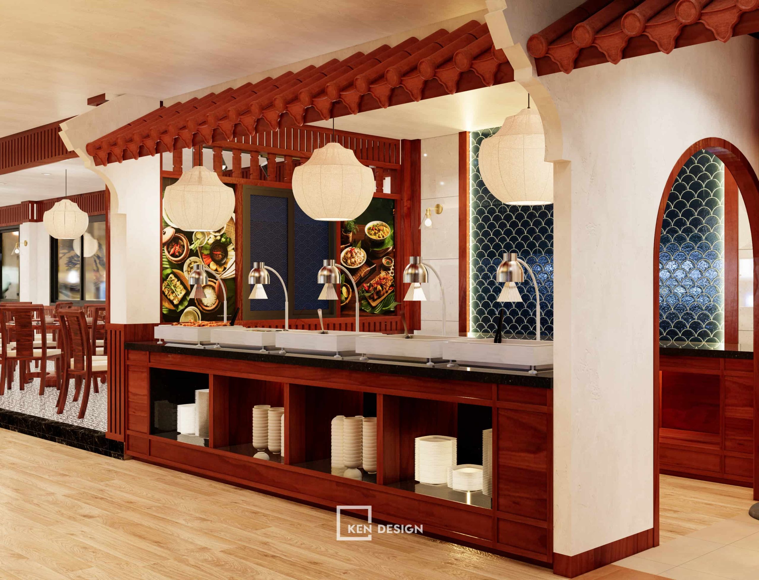 Thiết kế nh&agrave; h&agrave;ng buffet hải sản Res Maris tại Ph&uacute; Quốc