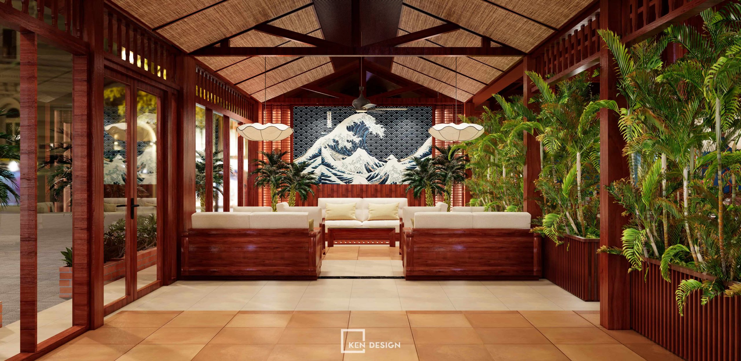 Thiết kế nh&agrave; h&agrave;ng buffet hải sản Res Maris tại Ph&uacute; Quốc