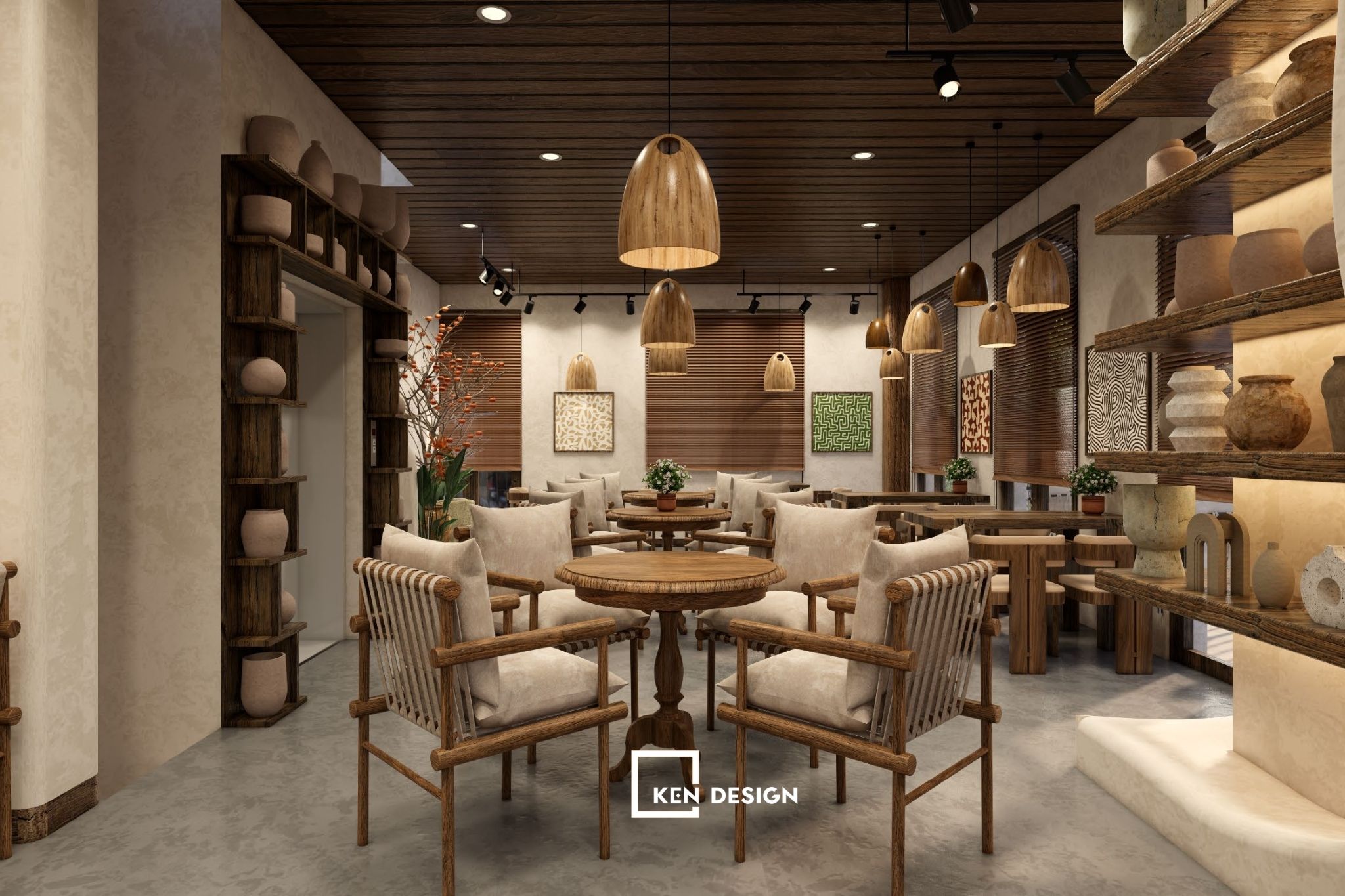 Thiet Ke Cafe Moc Tra