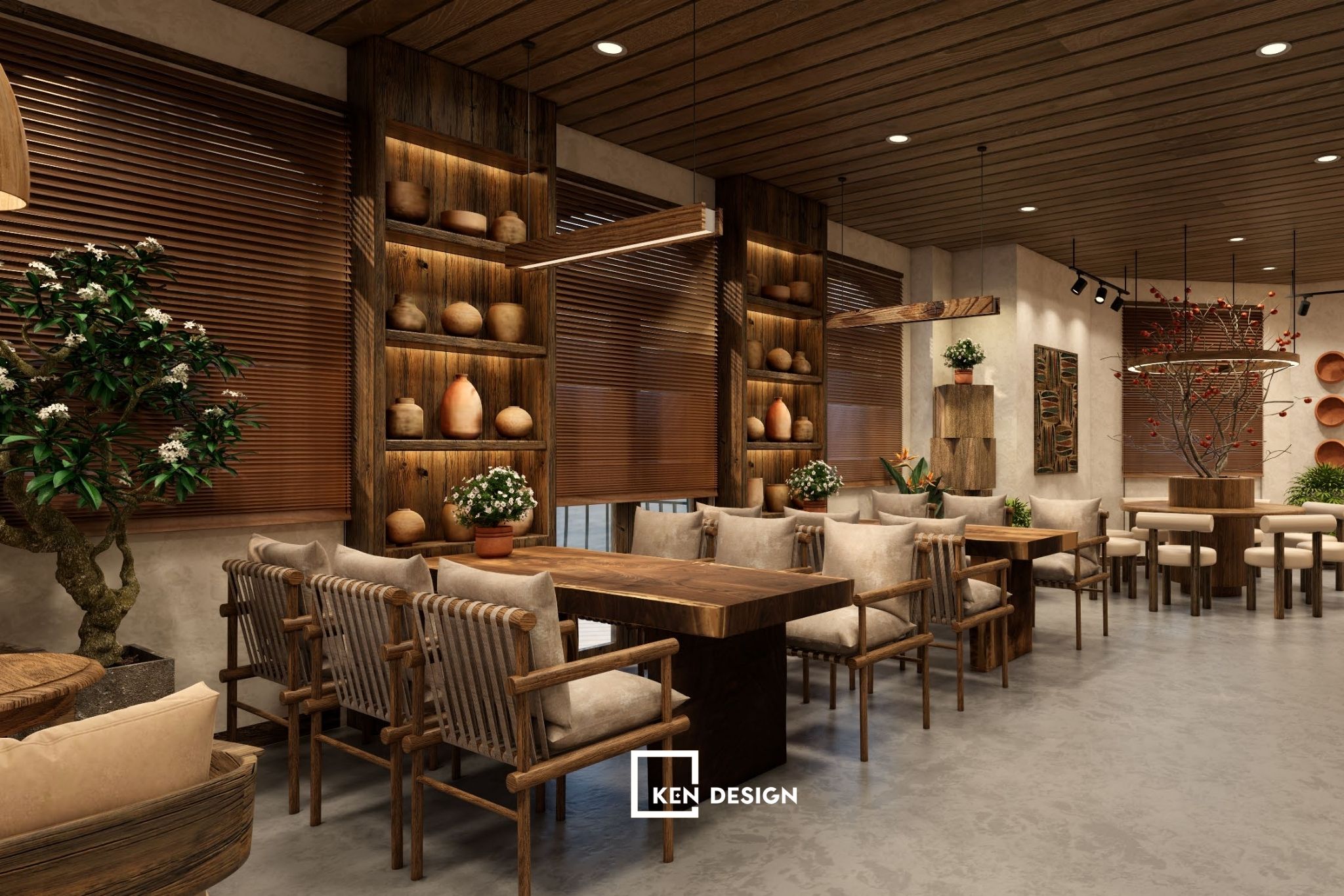 Thiet Ke Cafe Moc Tra