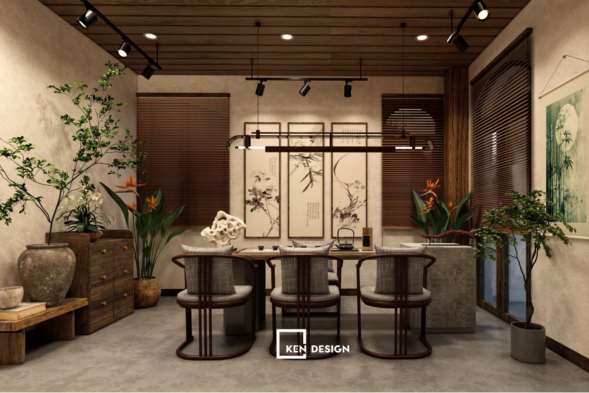 Thiet Ke Cafe Moc Tra